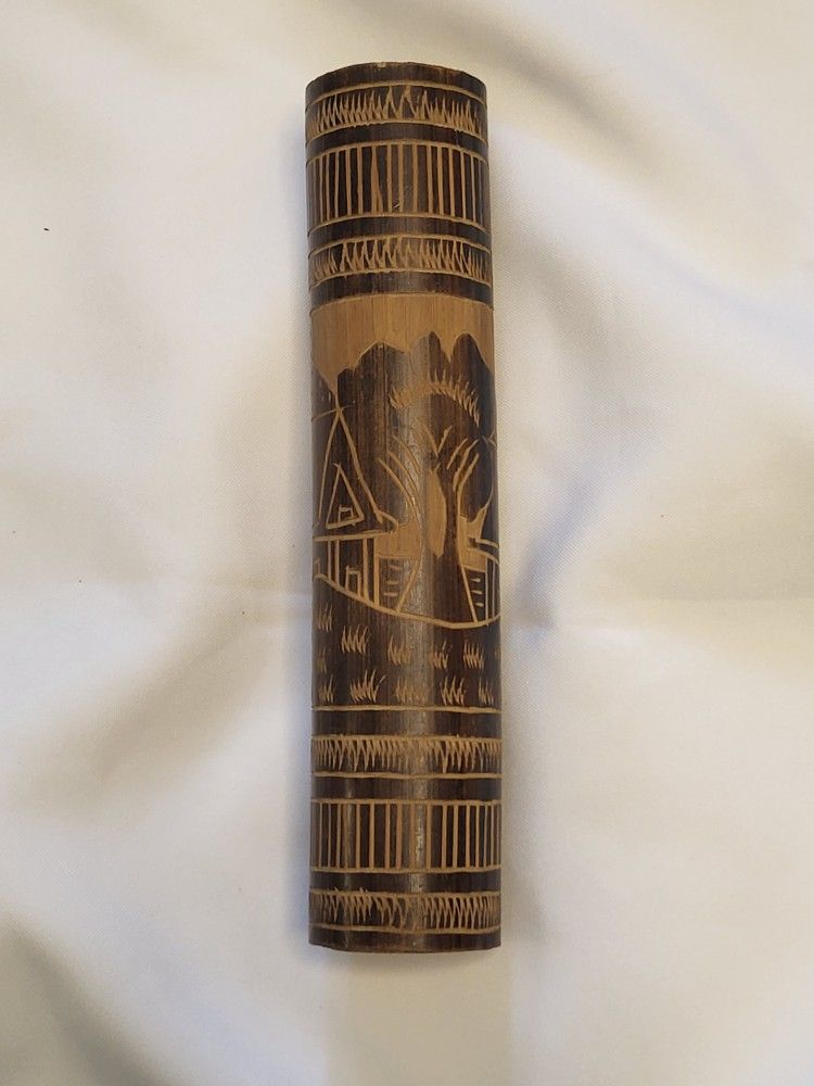 Vintage Wooden Decorative Handmade Rain Stick