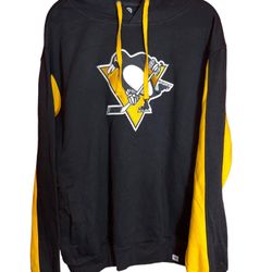 Pittsburgh Penguins hoody black yellow rare 