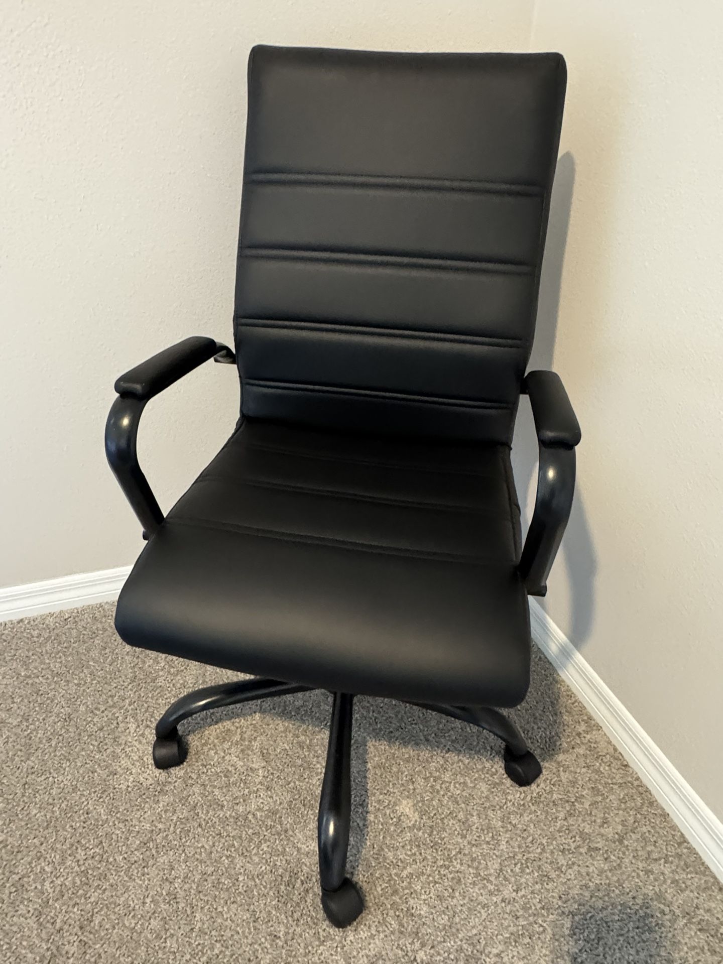 Black Office Chair - Model Home Furniture 