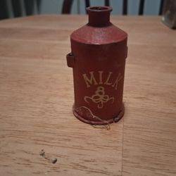 vintage mini milk can