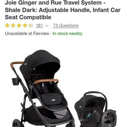 Baby Carseat With Stroller