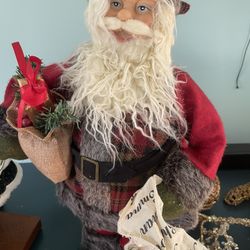 Santa Claus With A Wish List 