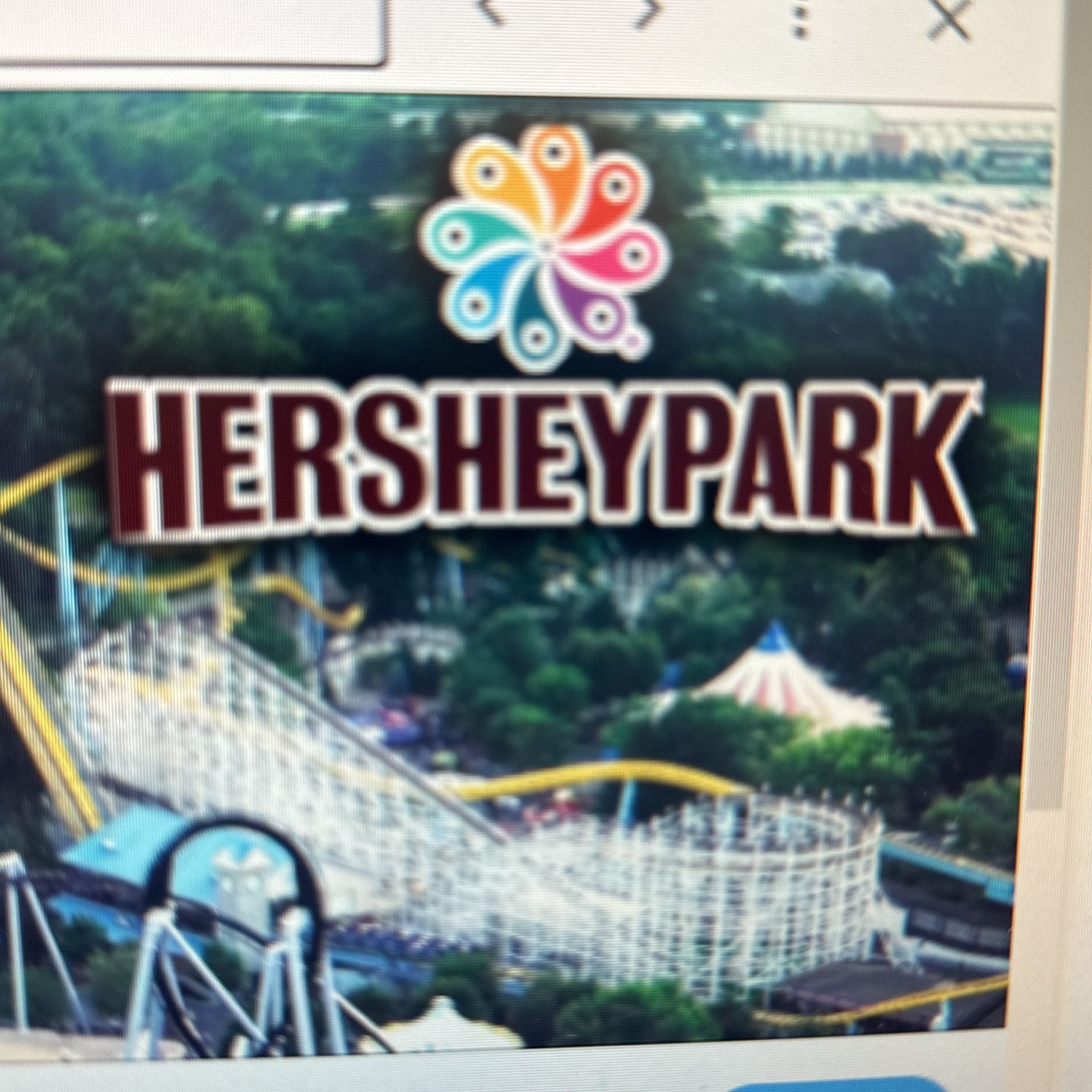 Hershey park Tickets