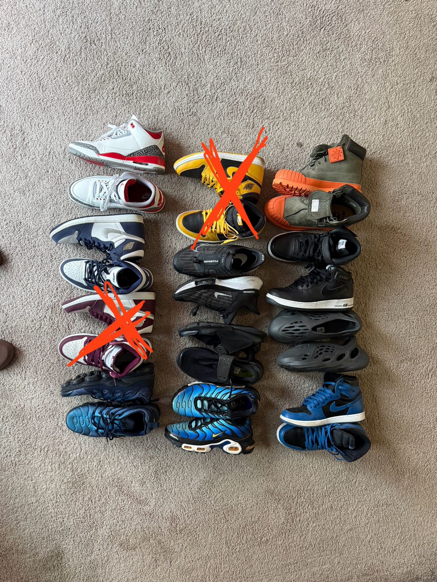 Assorted Shoes (if It’s Crossed Out It’s Sold)
