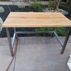 Table, Butcher Block - 60 X 36 X 36 X 1.75 Thick