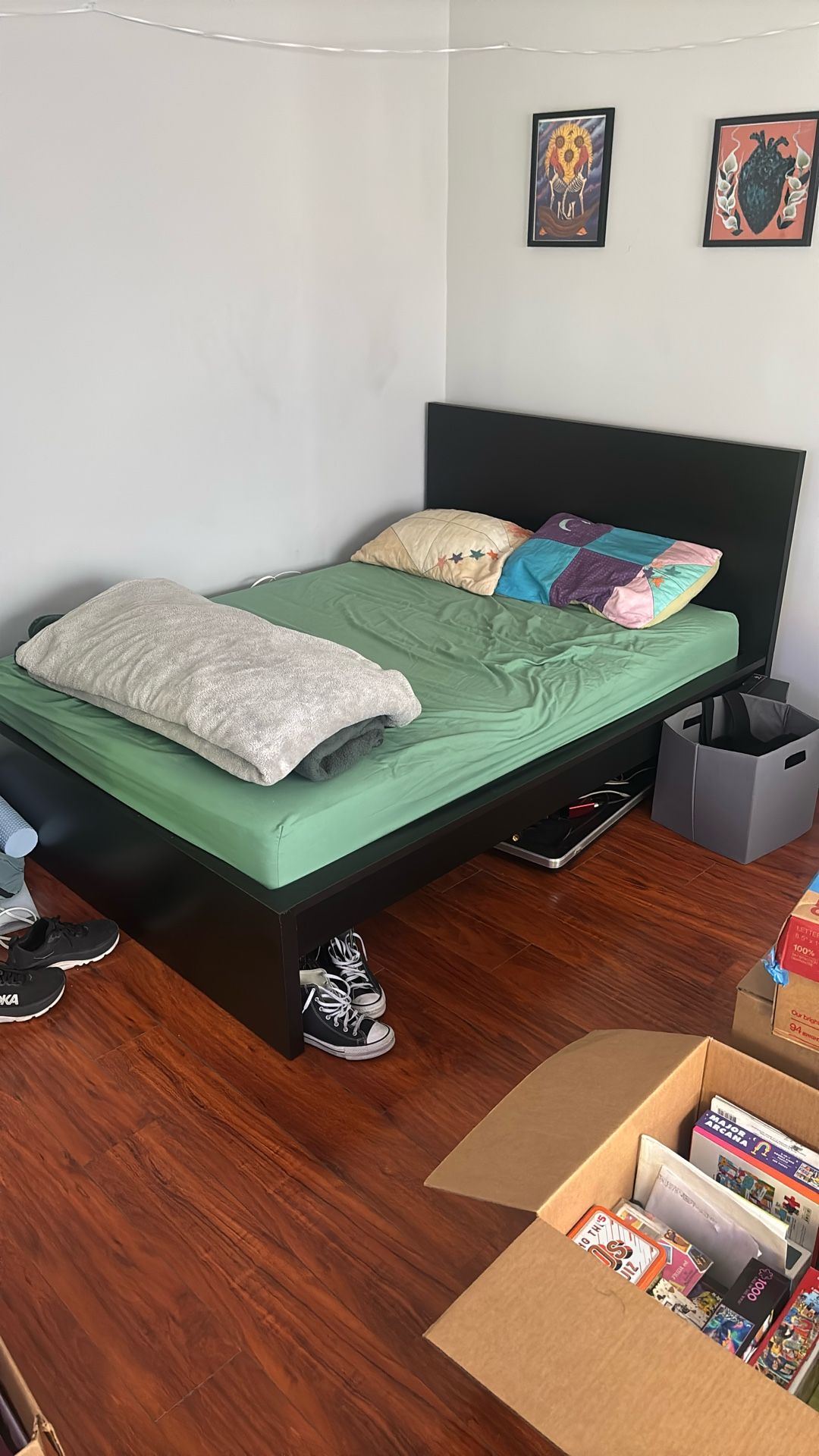 Full Size Bed Frame And/or Mattress