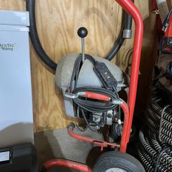 Ridgid 1500A Machine And Guide Hose
