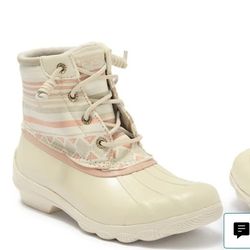 New Womens Sperry Syren Gulf Playa Boot Rain boots Shoes Size 7.5 7 1/2 Botas De Mujer Para La Lluvia Zapatos Tamanio 7 1/2