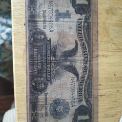 1899 $1 Black Eagle Silver Certificate 
