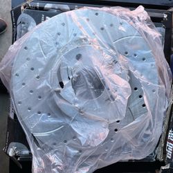 *****CROSS DRILLED & SLOTTED ROTORS*****