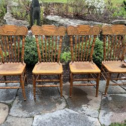 FREE Beautiful Wood Dining Room Chairs