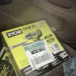 Half Inch impact wrench and Brad nailer 18 gauge