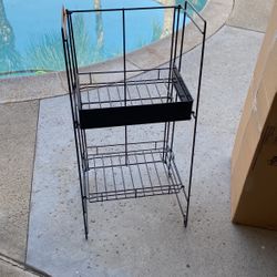 Double Potted Display Rack