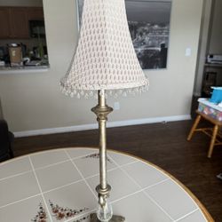 Vintage Berman Footed Table Lamp