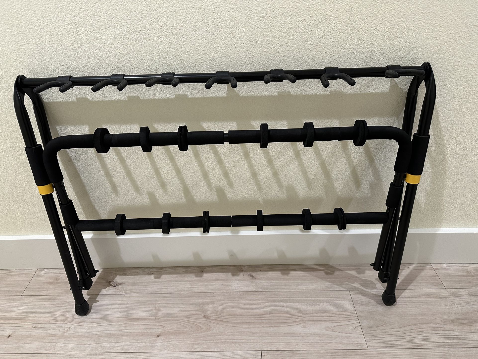 Hercules GS525B FiveInstrument Guitar Rack With Two Expansion Packs