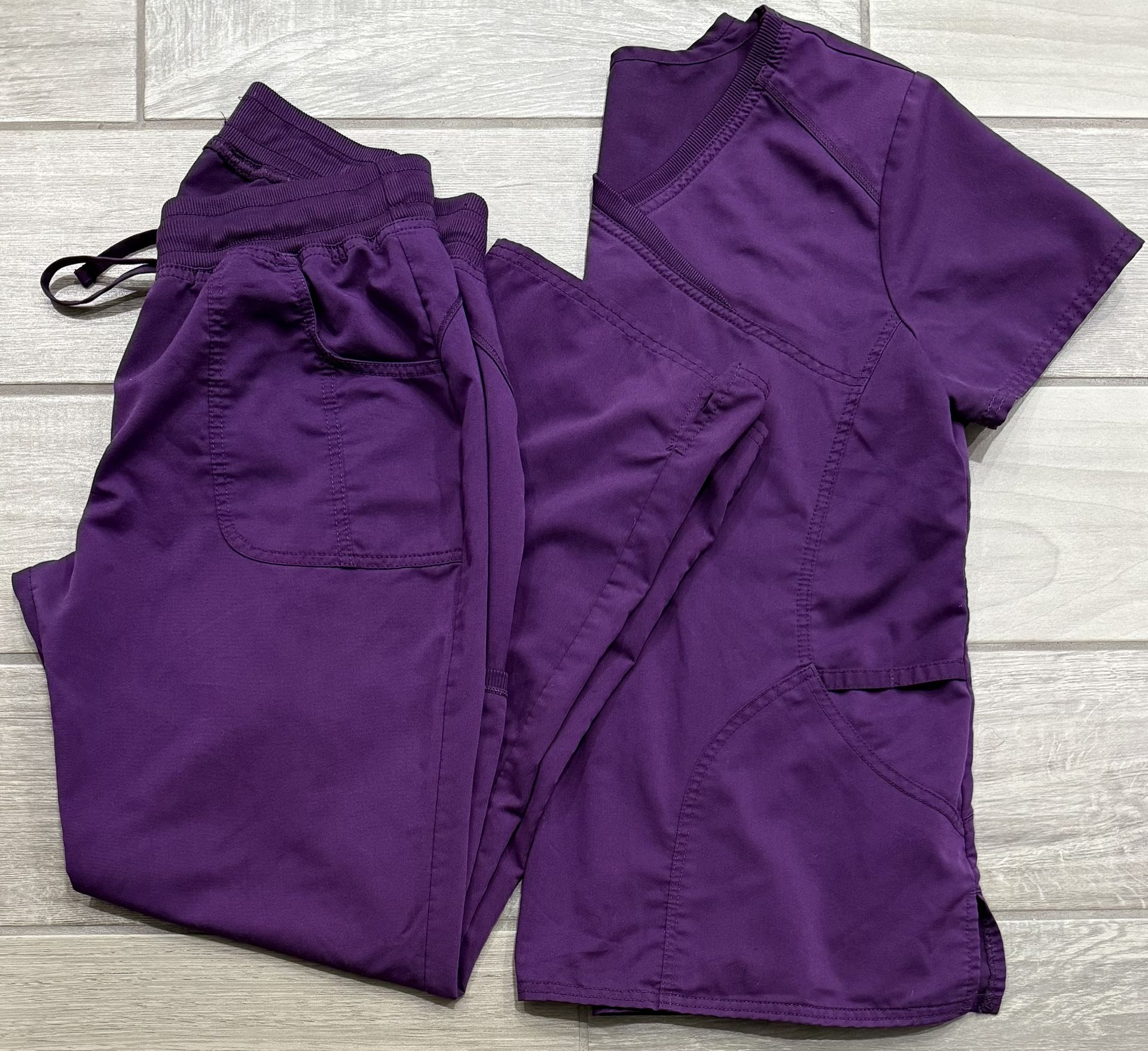 Set of Large Purple Scrubs