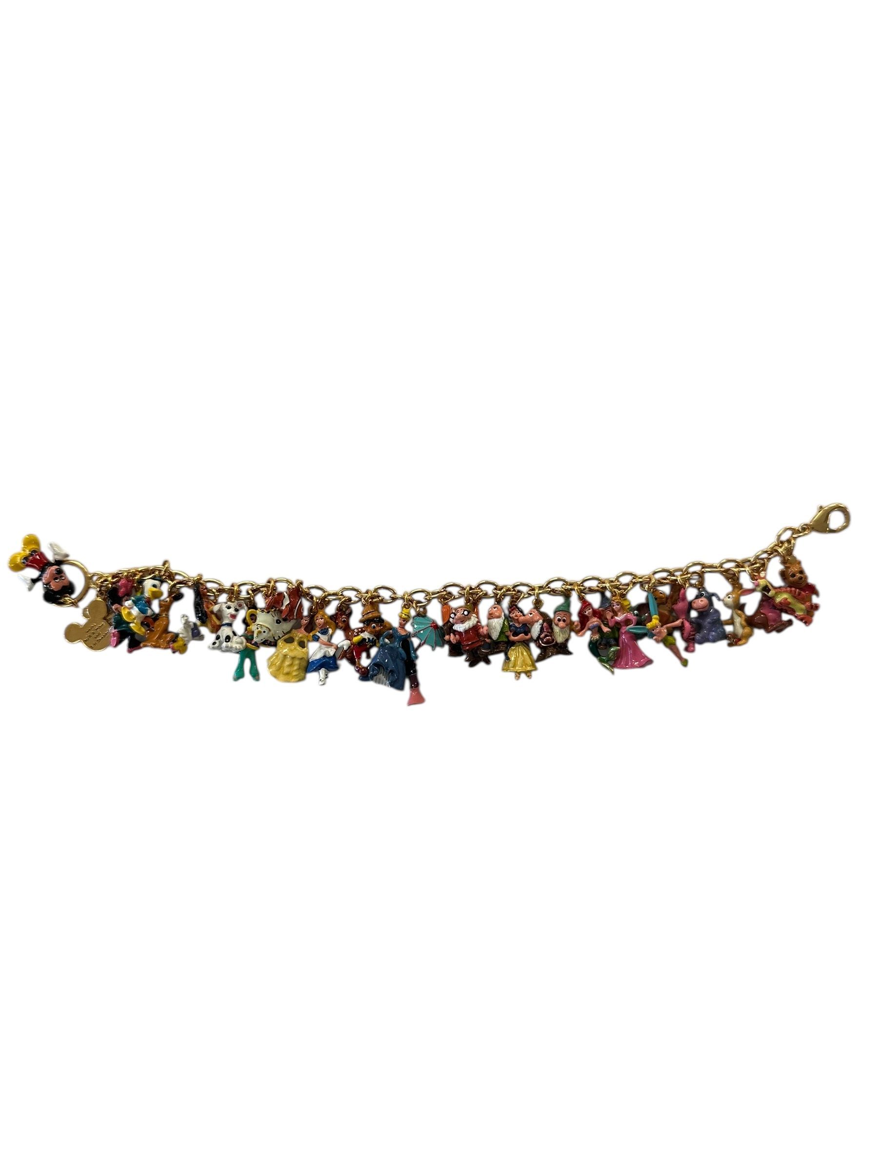 DISNEY 37 PIECE CHARM BRACELET #31452