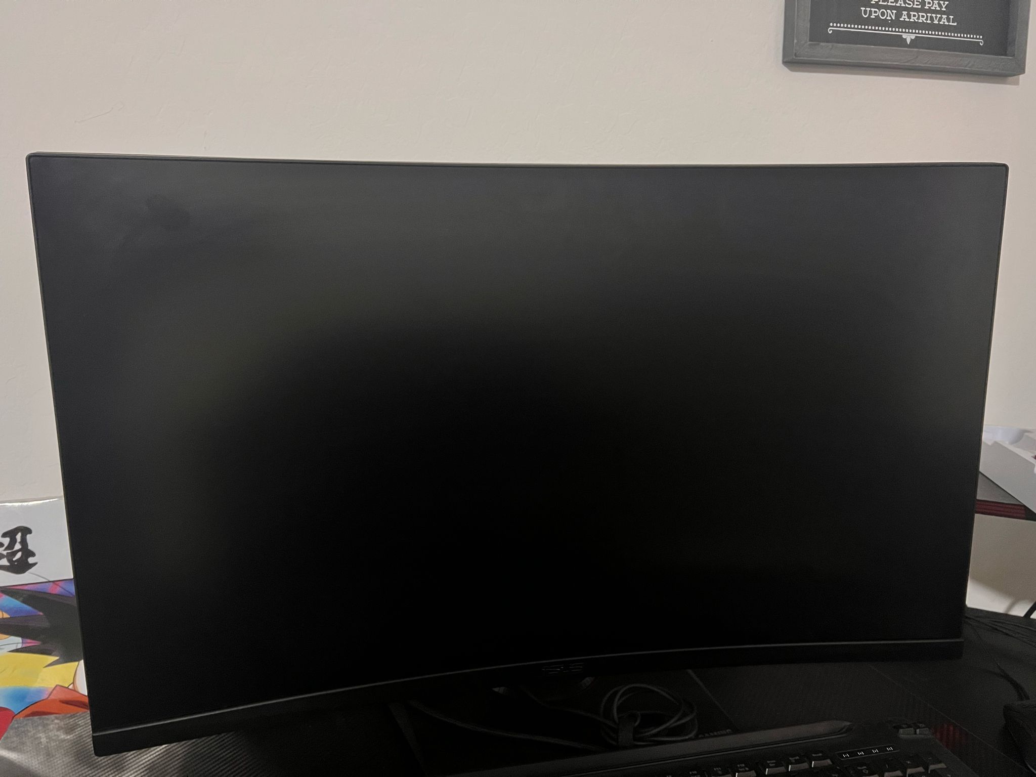 ASUS - TUF 31.5" Curved QHD 165Hz 1ms 1440P Freesync Premium Gaming Monitor (DisplayPort,HDMI)