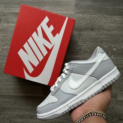 Nike Dunk Low GS ‘Pure Platinum Wolf Grey’ (size 5y/6.5W)