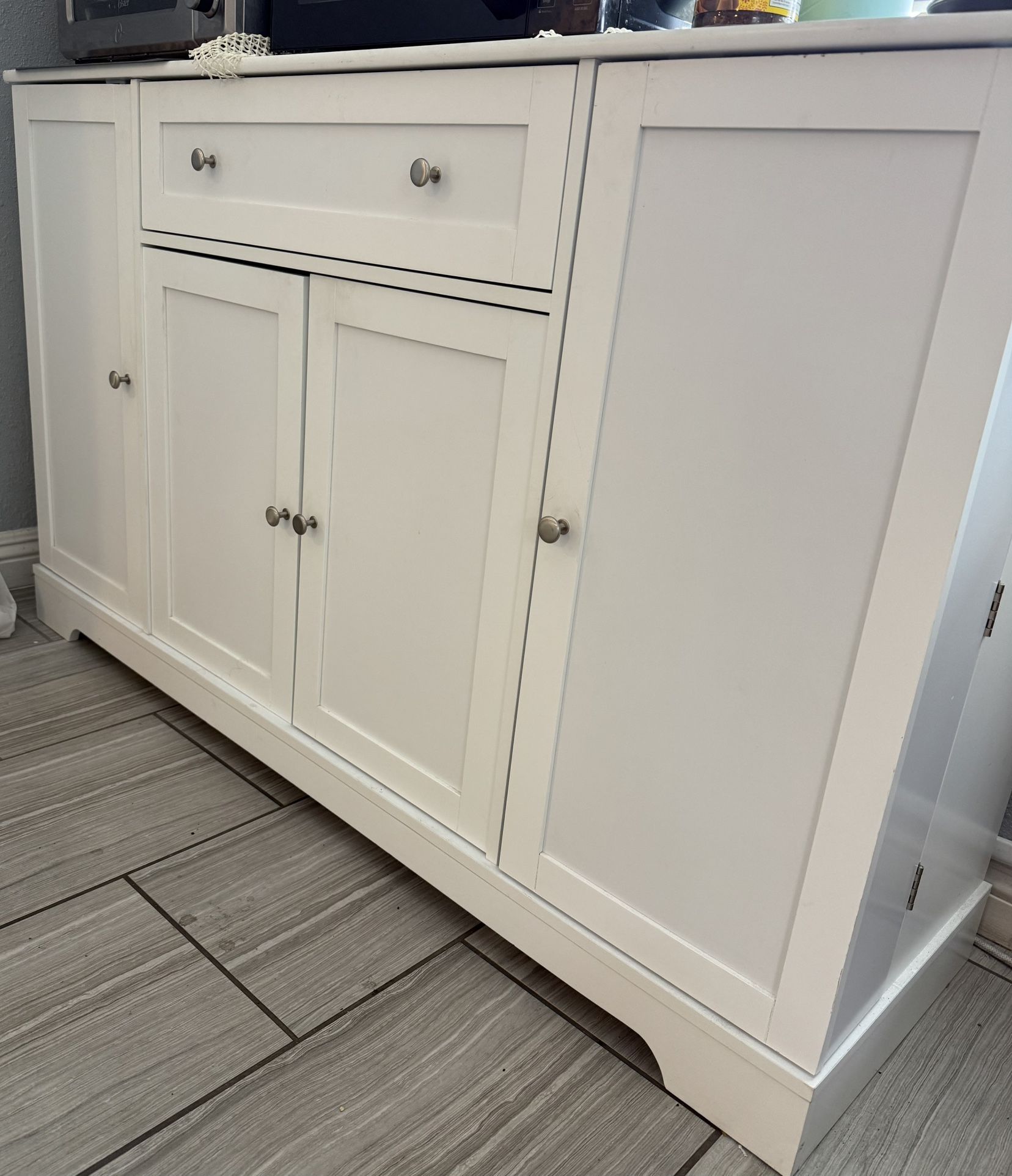 White Storage Cabinet