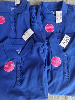 Uniform shirts 👕 size 10/12 4 avaliable $7 each new with tags Slauson ave /western