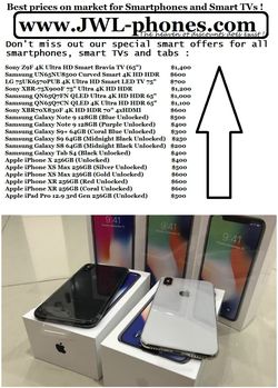 ^.^ iPHONES X,XS,XR ^.^ 199$