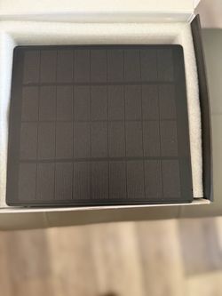 Portable solar charger for trail camera