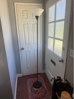 Floor lamp about 69.5” tall
