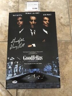 Henry Hill Signed Poster!!