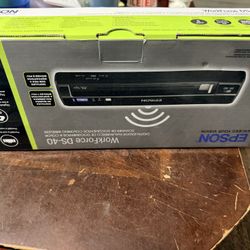 EPSON Workforce DS-40 WIRELESS SCANNING DOCUMENT SCANNER - Open Box 