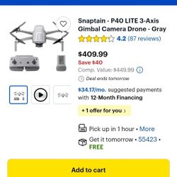 Snaptain Drone Never Opened 