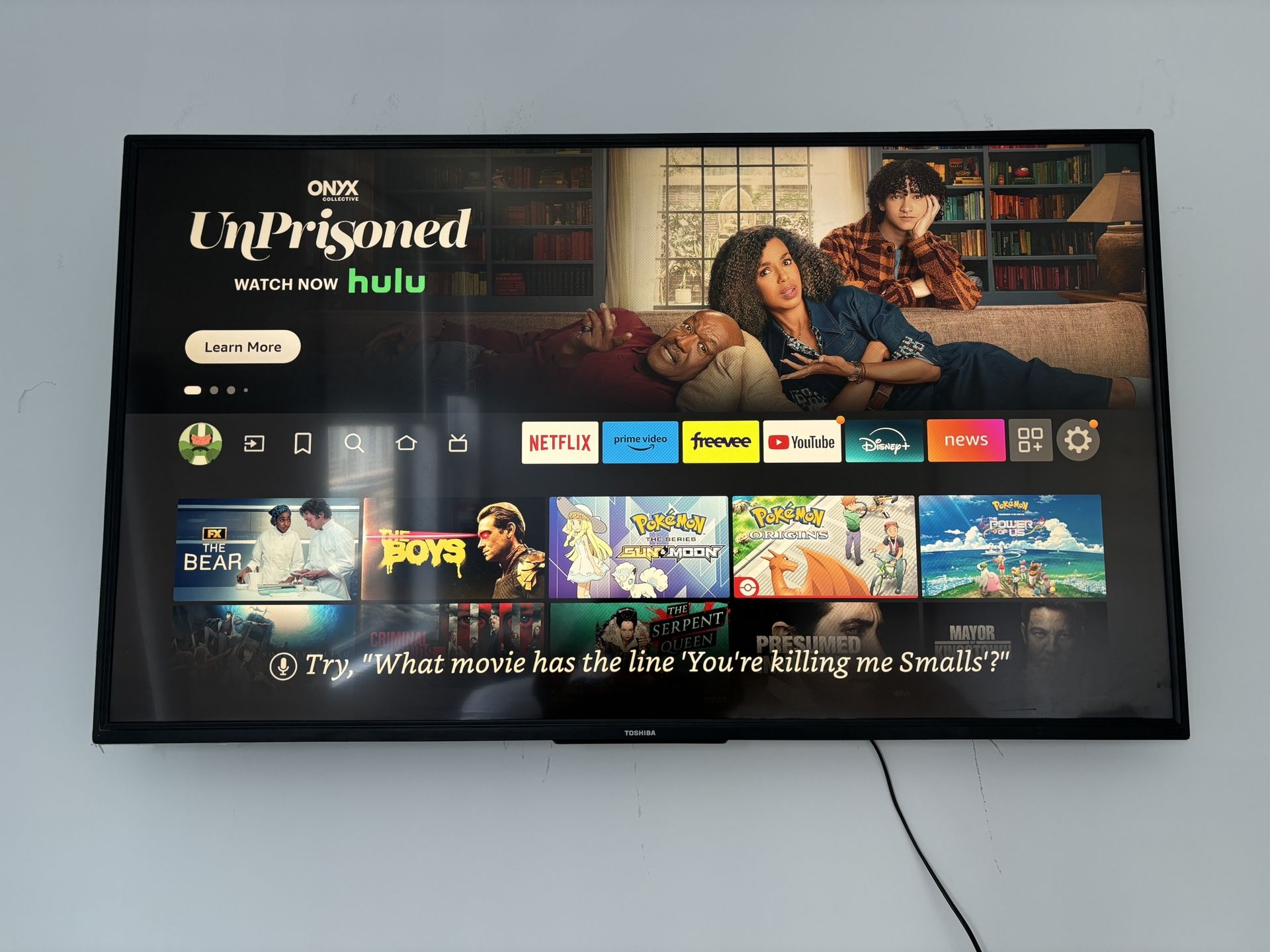 Toshiba 55 Inch 4K Smart Tv