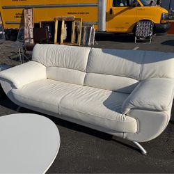 Designer Leather couch