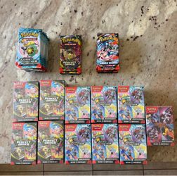 Pokémon TCG Booster Bundles and Packs Lot