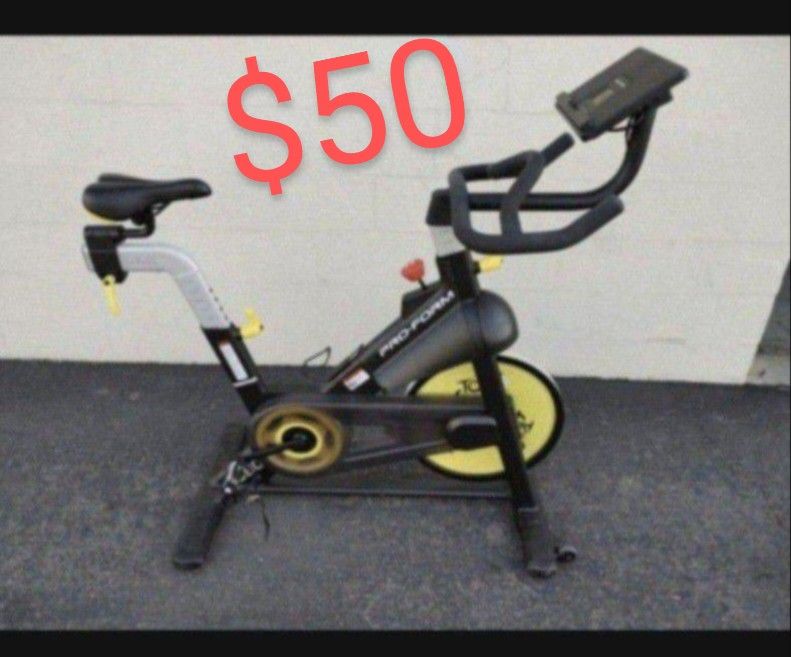 proform tour de france cbc spin bike