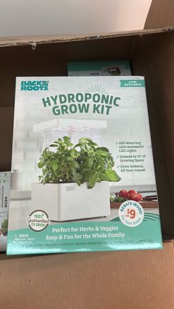 Back to roots hydroponic food growth kit