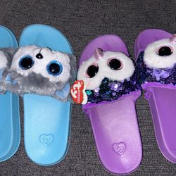 Size 4-6 TY Slides Girls 