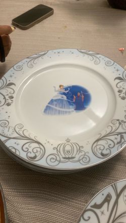 Disney Cinderella Porcelain Dinner Plates