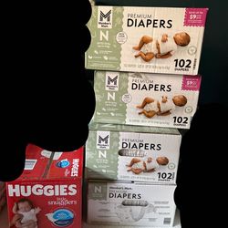 NB DIAPERS BOXES