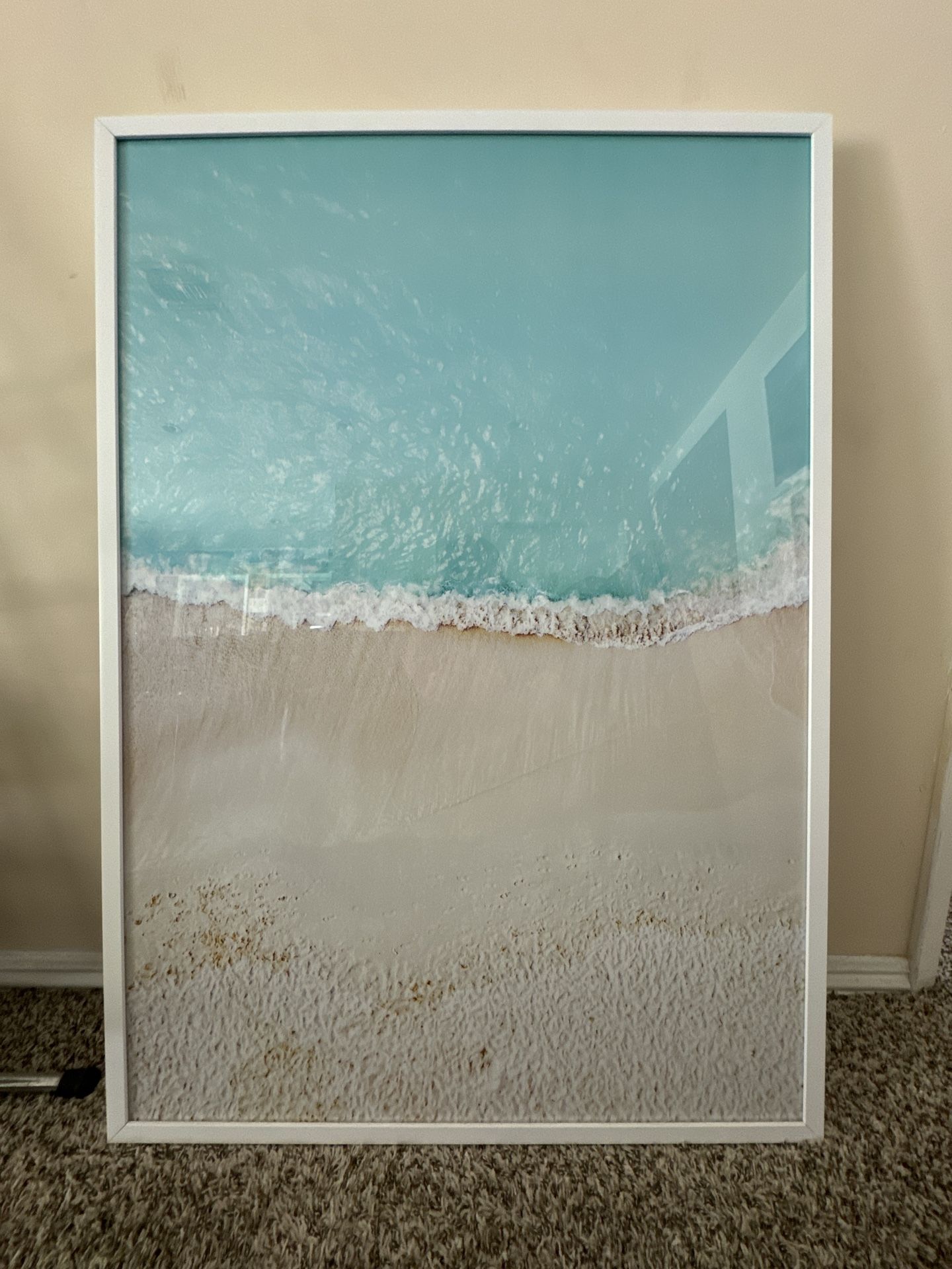 Framed Beach Photo Print