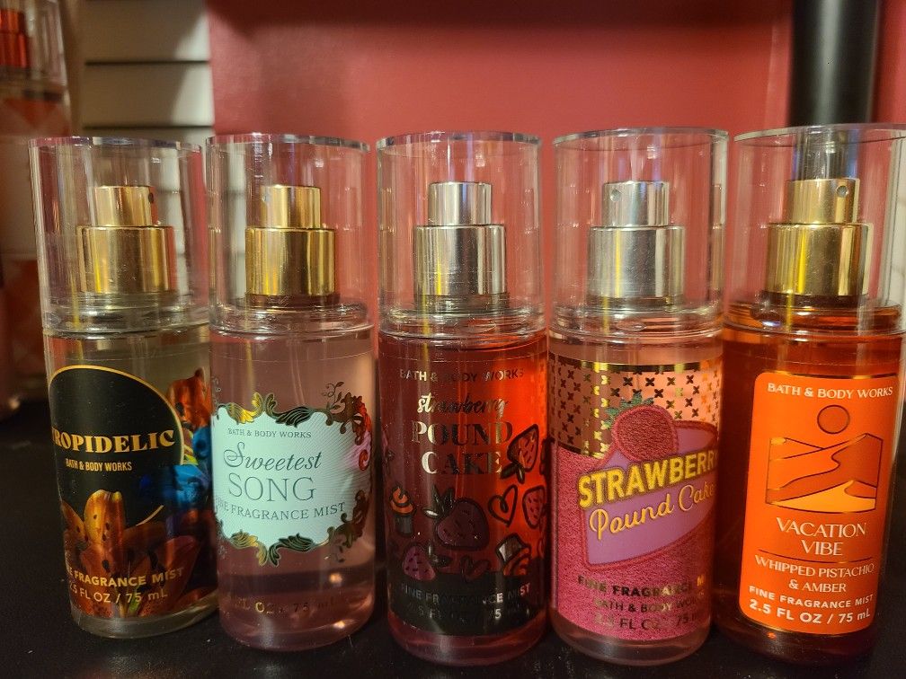 BBW Travel Sprays