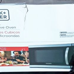 Black &Decker 1.1 Cu. FT MICROWAVE OVEN NEW UN-USED UNOPEN BOXED 