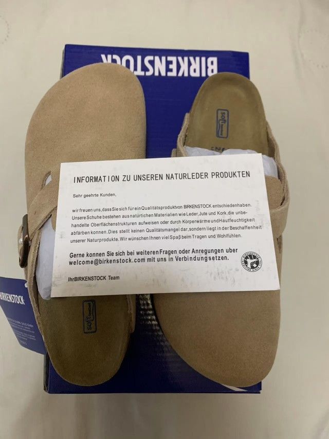 Birkenstock Boston Women's Sandals Narrow Size 39
