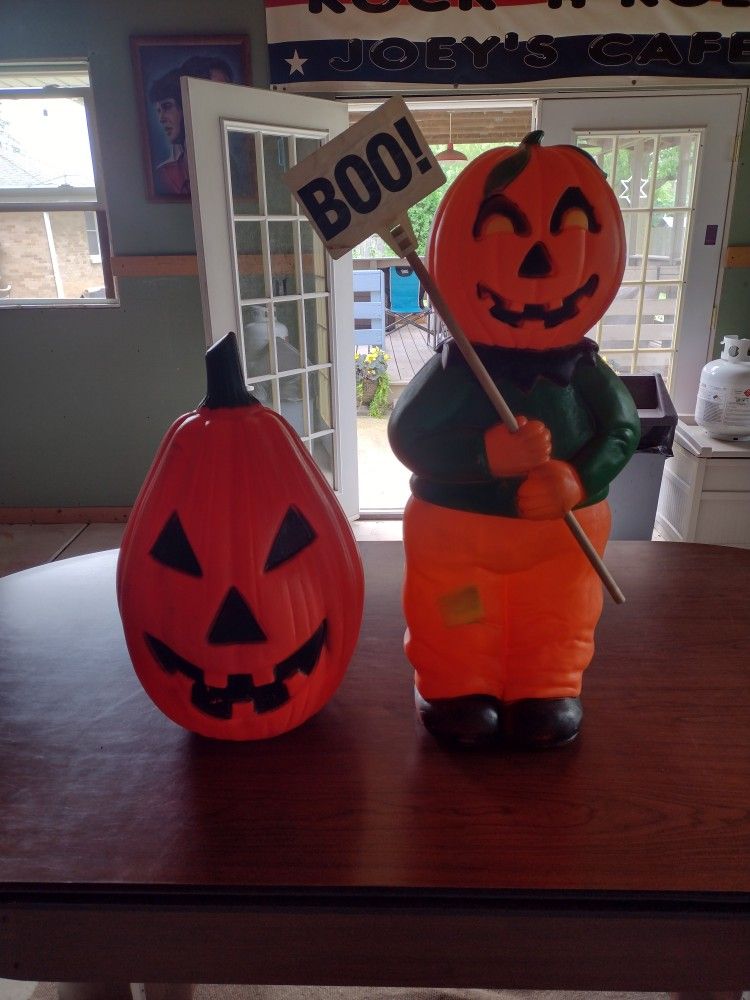 Pumpkin Blow Molds ,For Both Will Separate