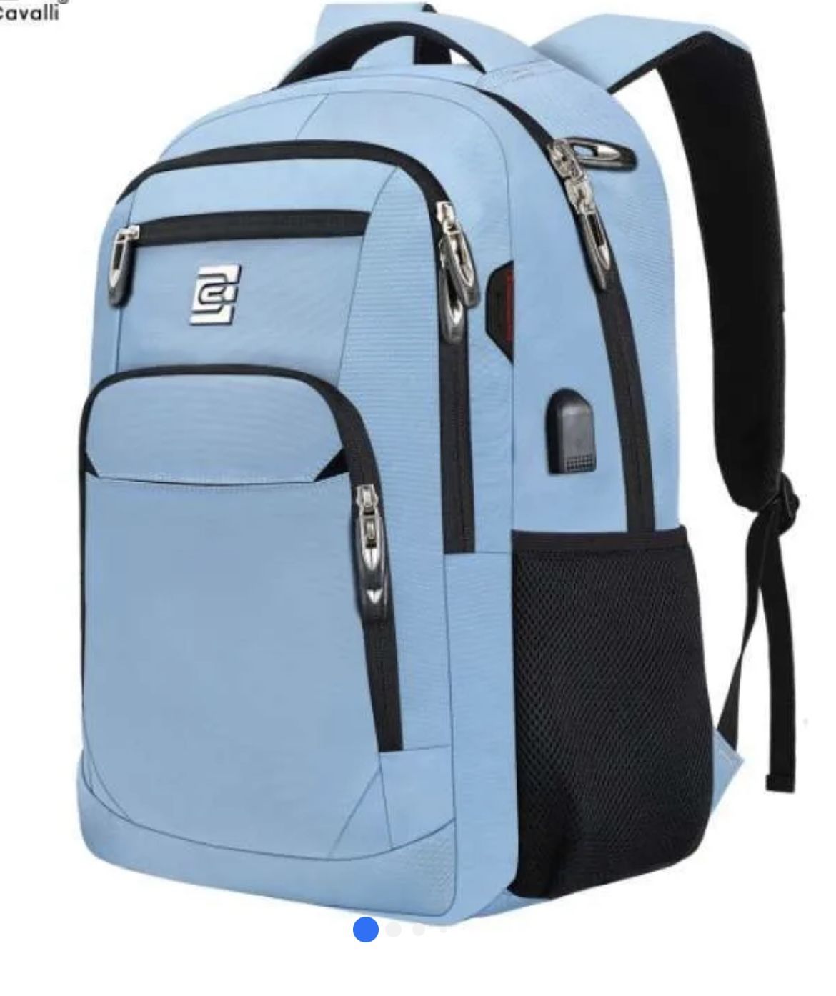 Laptop Backpack,Business Travel Anti Theft Slim Durable Laptops Backpack with USB Charging Port,Water Resistant College Computer Bag for Women & Men F