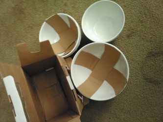 Three Glass Bowl Set $10