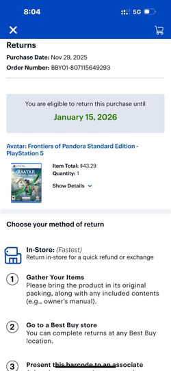 Avatar PlayStation NEW