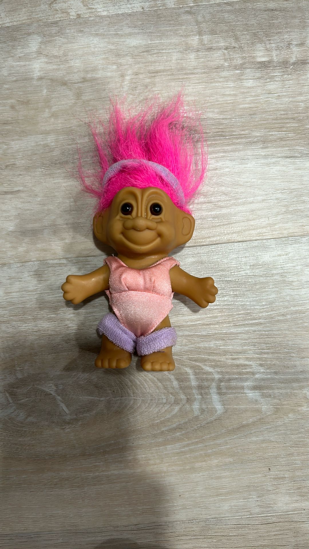 Vintage Russ Exercise Girl With Pink Hair