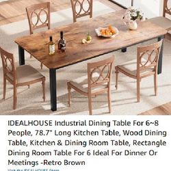 Industrial Dining Table