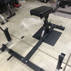 Chest Supported Row T-bar Machine 